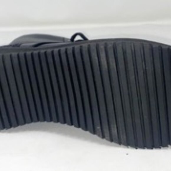 Madden Girl I-MKURT Black Side Zip Sparkle Ankle Boots Size 5 - Picture 6 of 6